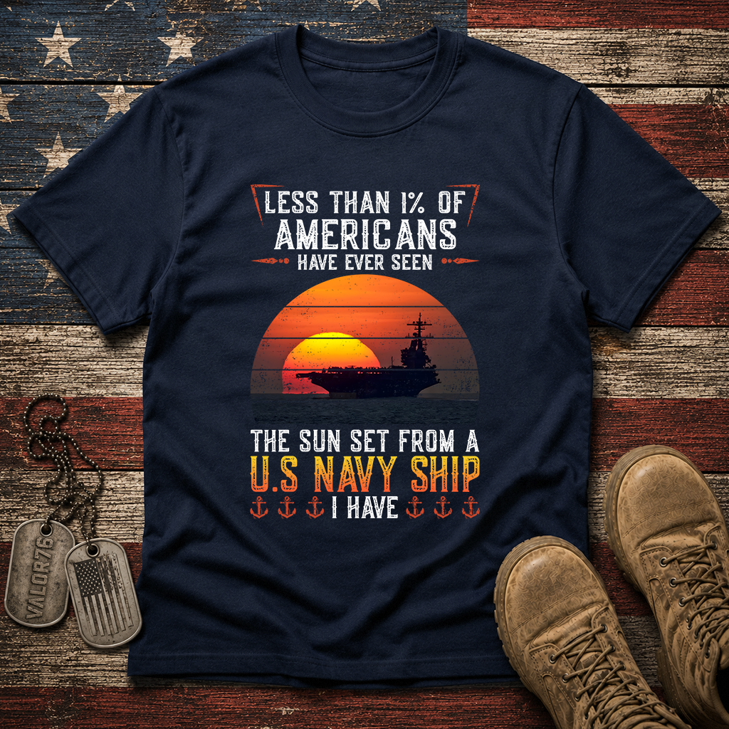Have Ever Seen Sunset From Navy Ship Classic Tee