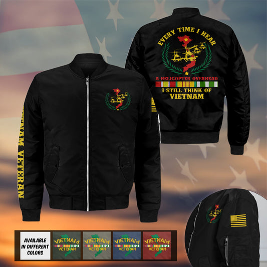 Vietnam Veteran - Stink Of Vietnam Bomber Jacket