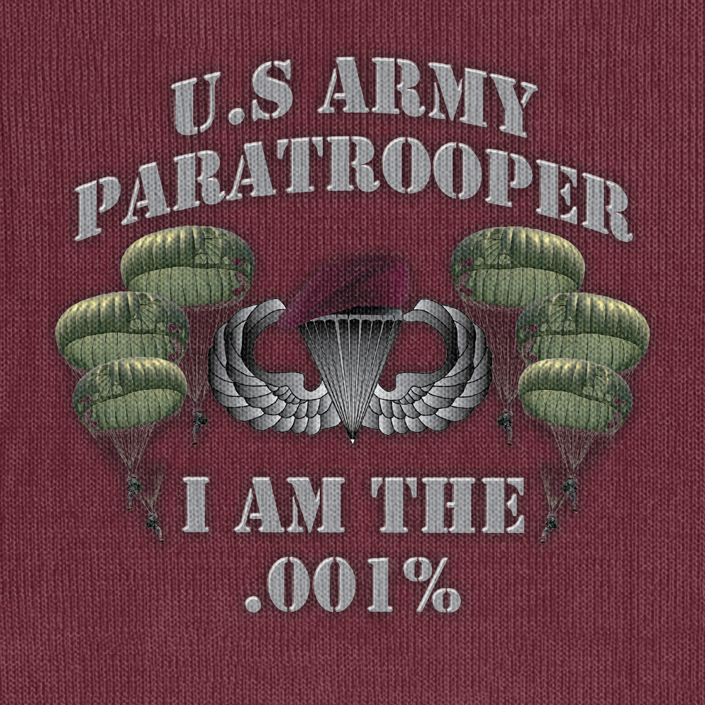 Paratrooper I'm the .001% Knitted Sweatshirt