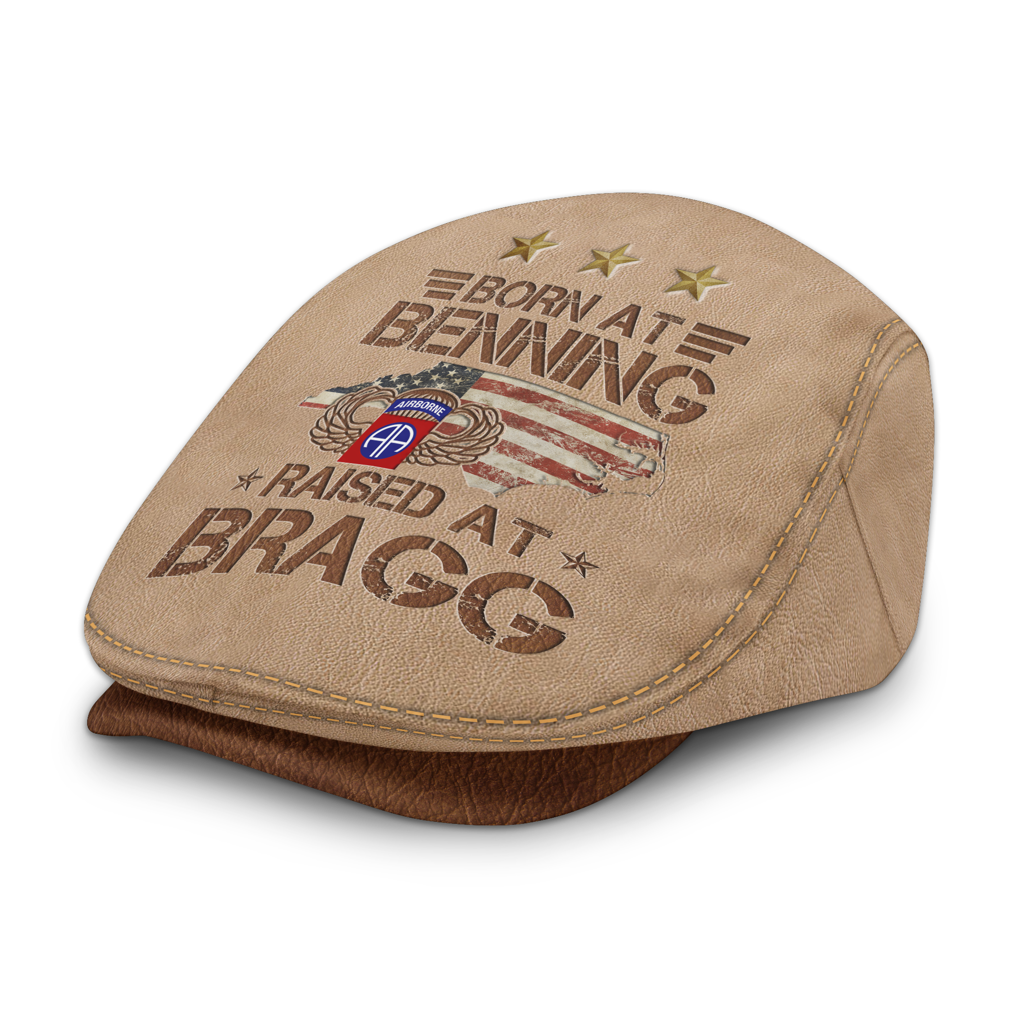 Born At Benning Raised At Bragg Jeff Cap