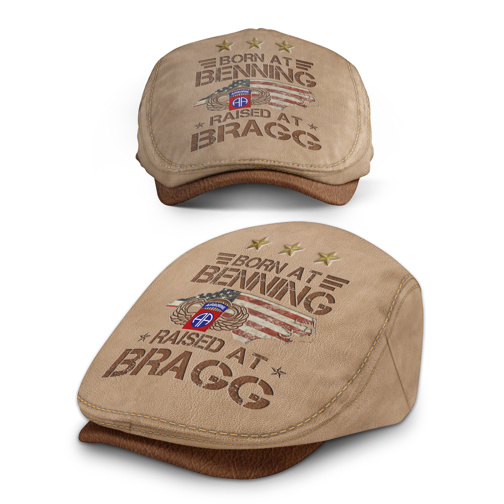 Born At Benning Raised At Bragg Jeff Cap