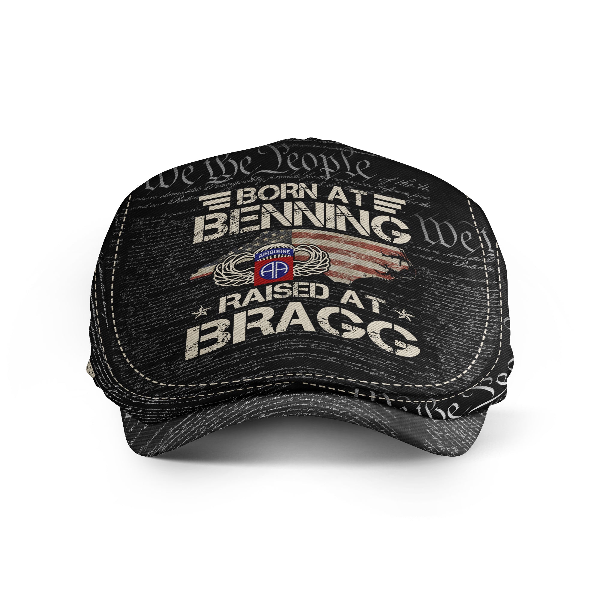 Born At Benning Raised At Bragg Jeff Cap