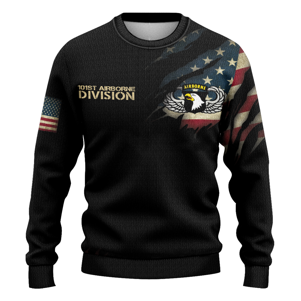 101st Airborne Knitted Sweatshirt