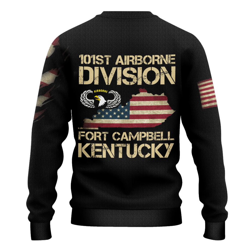 101st Airborne Knitted Sweatshirt