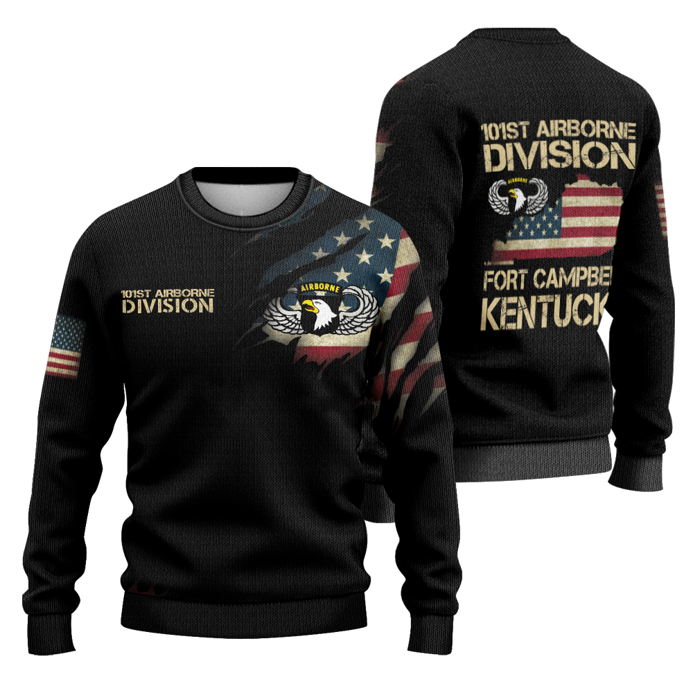 101st Airborne Knitted Sweatshirt