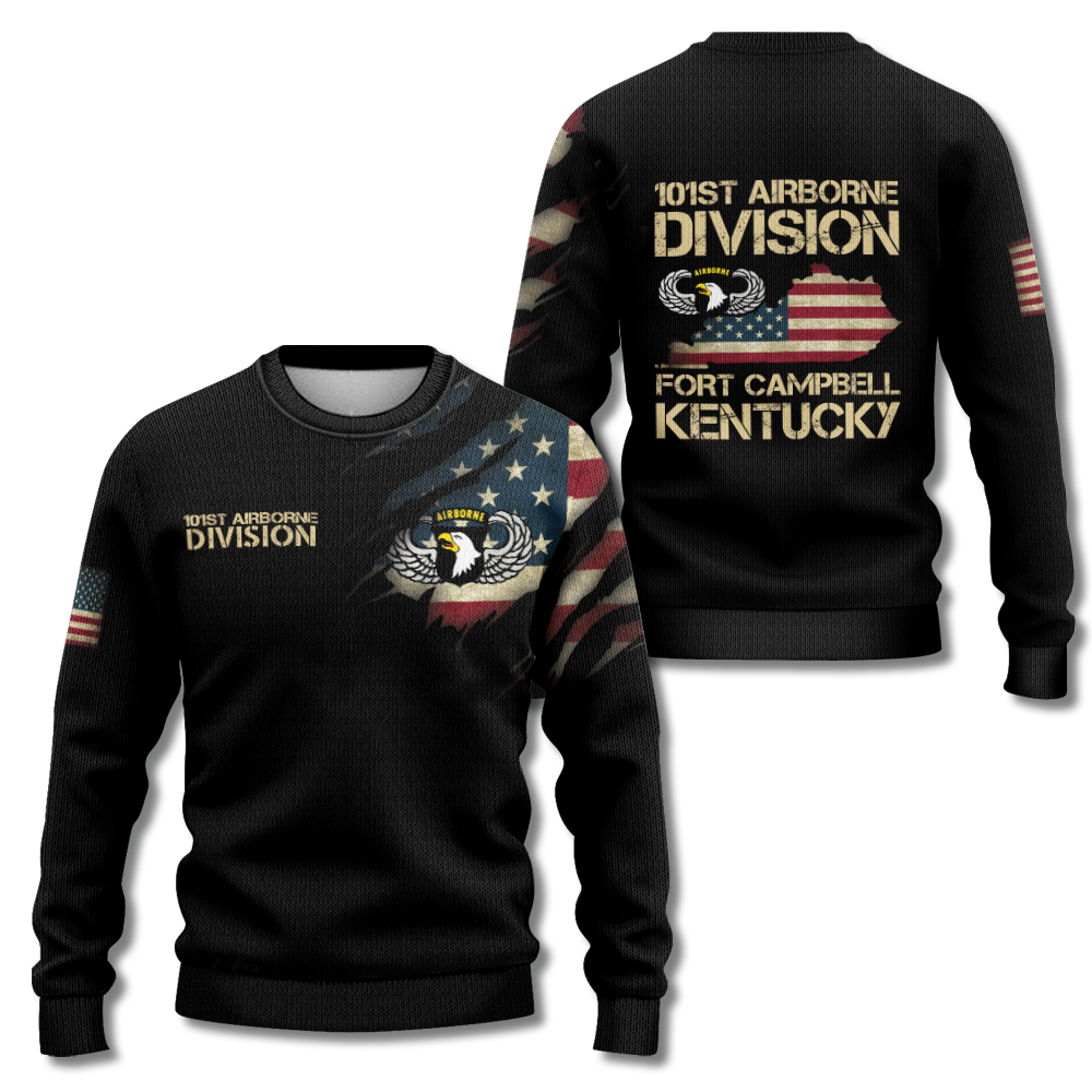 101st Airborne Knitted Sweatshirt