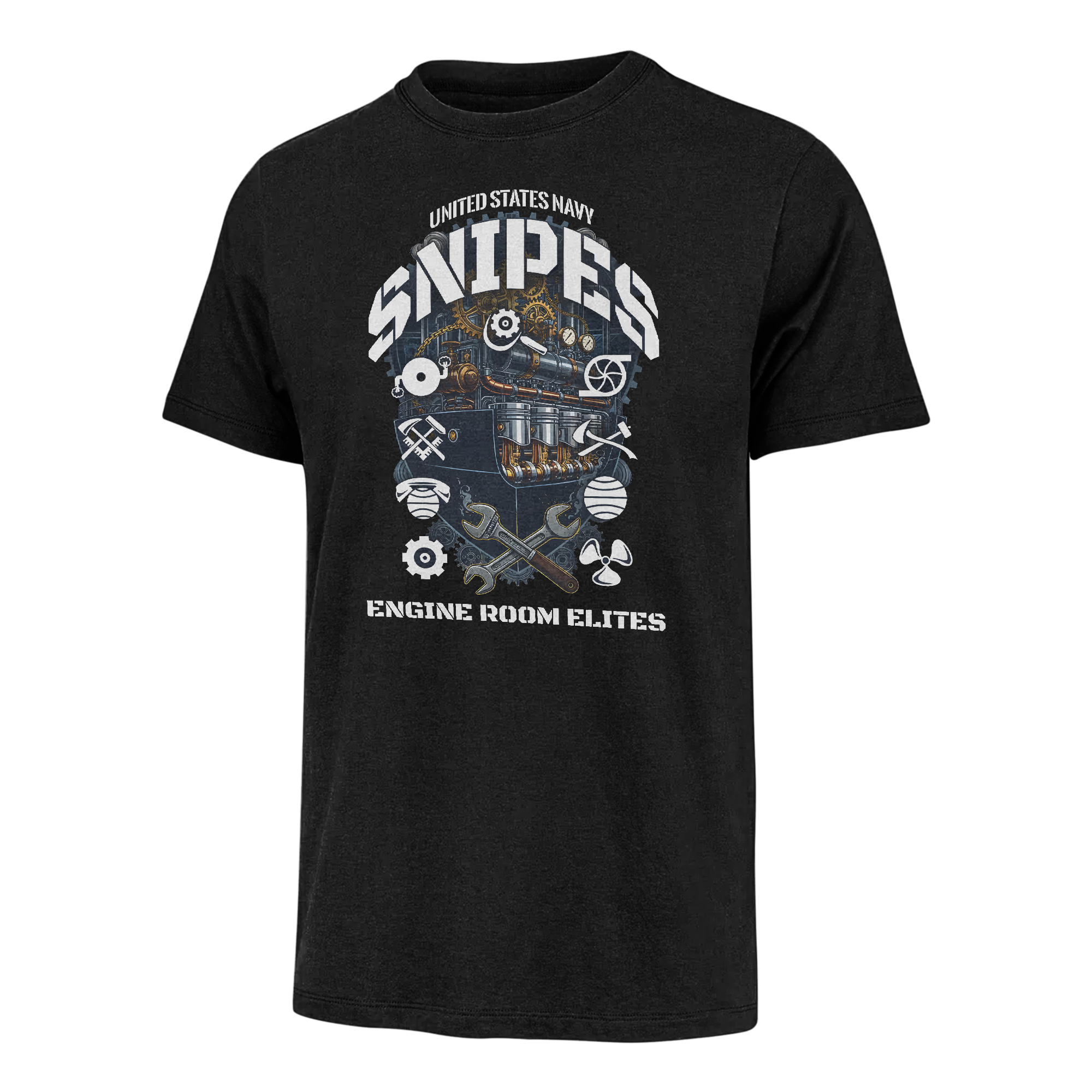 Navy Snipes Classic T-shirt &  Washed Cap Combo
