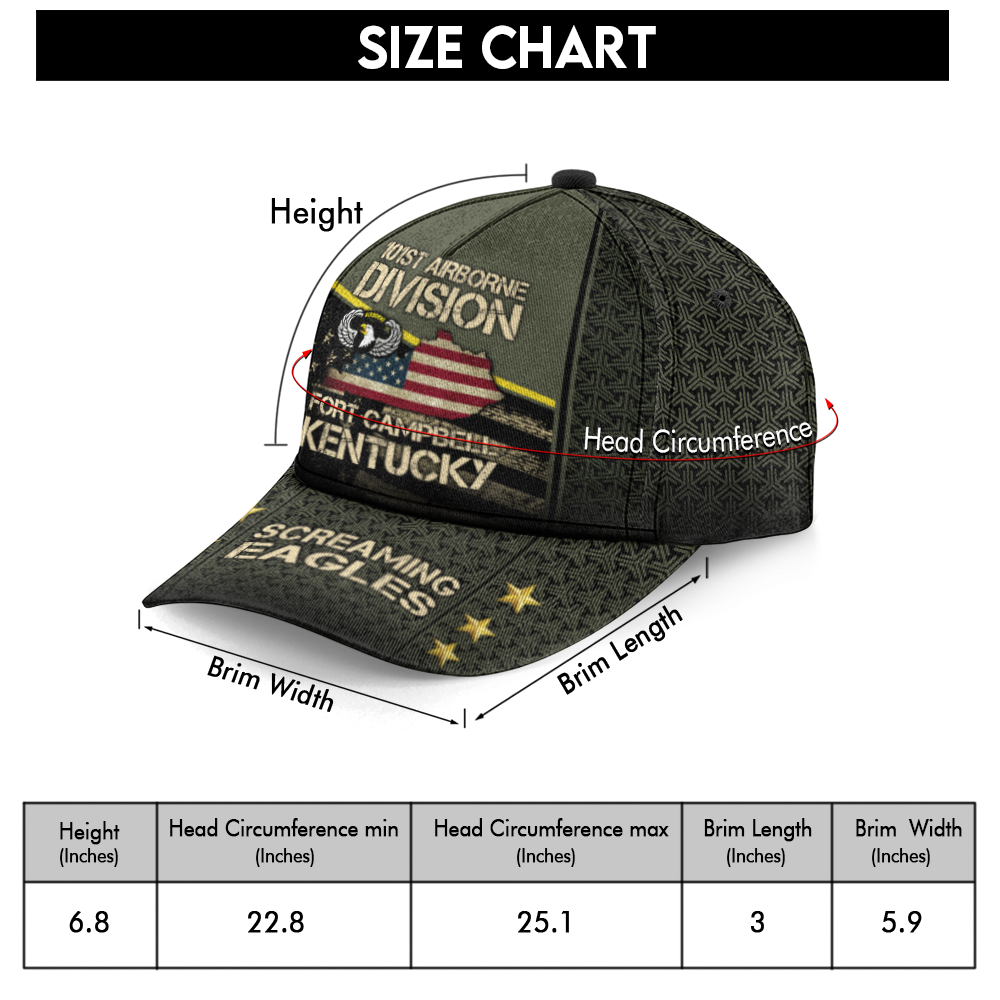 Airborne Screaming Eagles Classic Cap