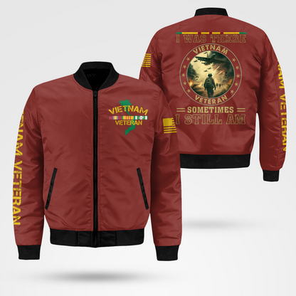 Vietnam Veteran - Di Di Mau Bomber Jacket