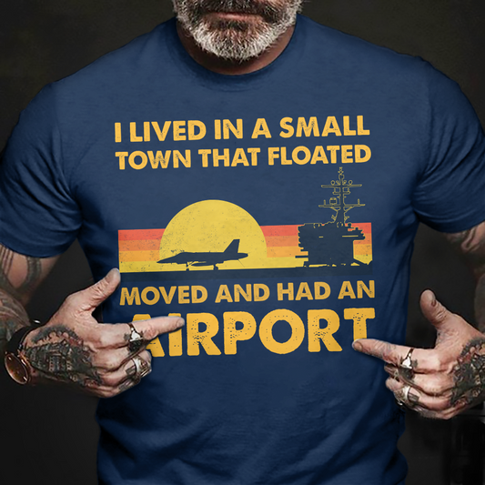 A Small Town That Floated - Navy Dad Classic T-Shirt