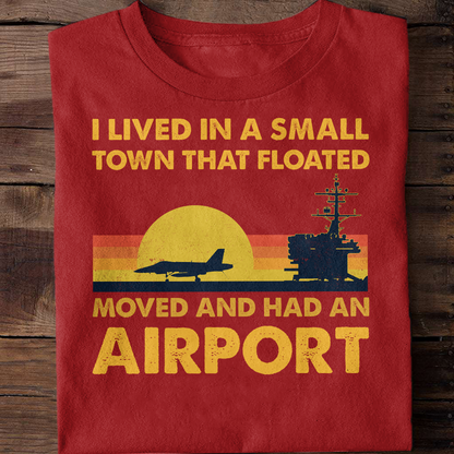 A Small Town That Floated - Navy Dad Classic T-Shirt