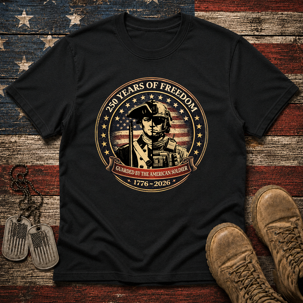 America 250 American Soldier Classic Tee