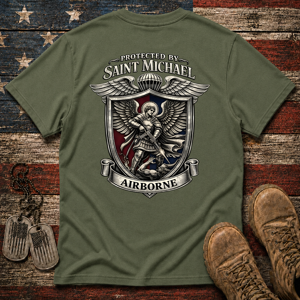 Airborne St Michael Patron Classic Tee