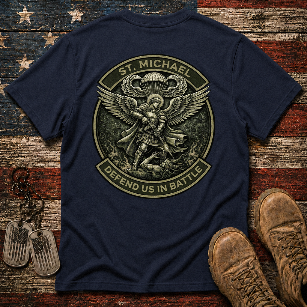 Airborne St Michael Patron Classic Tee