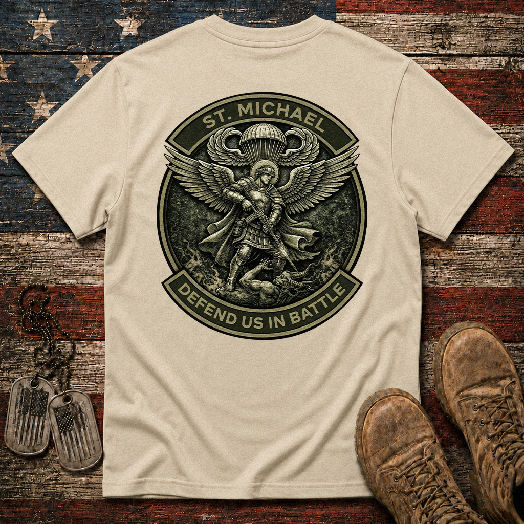 Airborne St Michael Patron Classic Tee