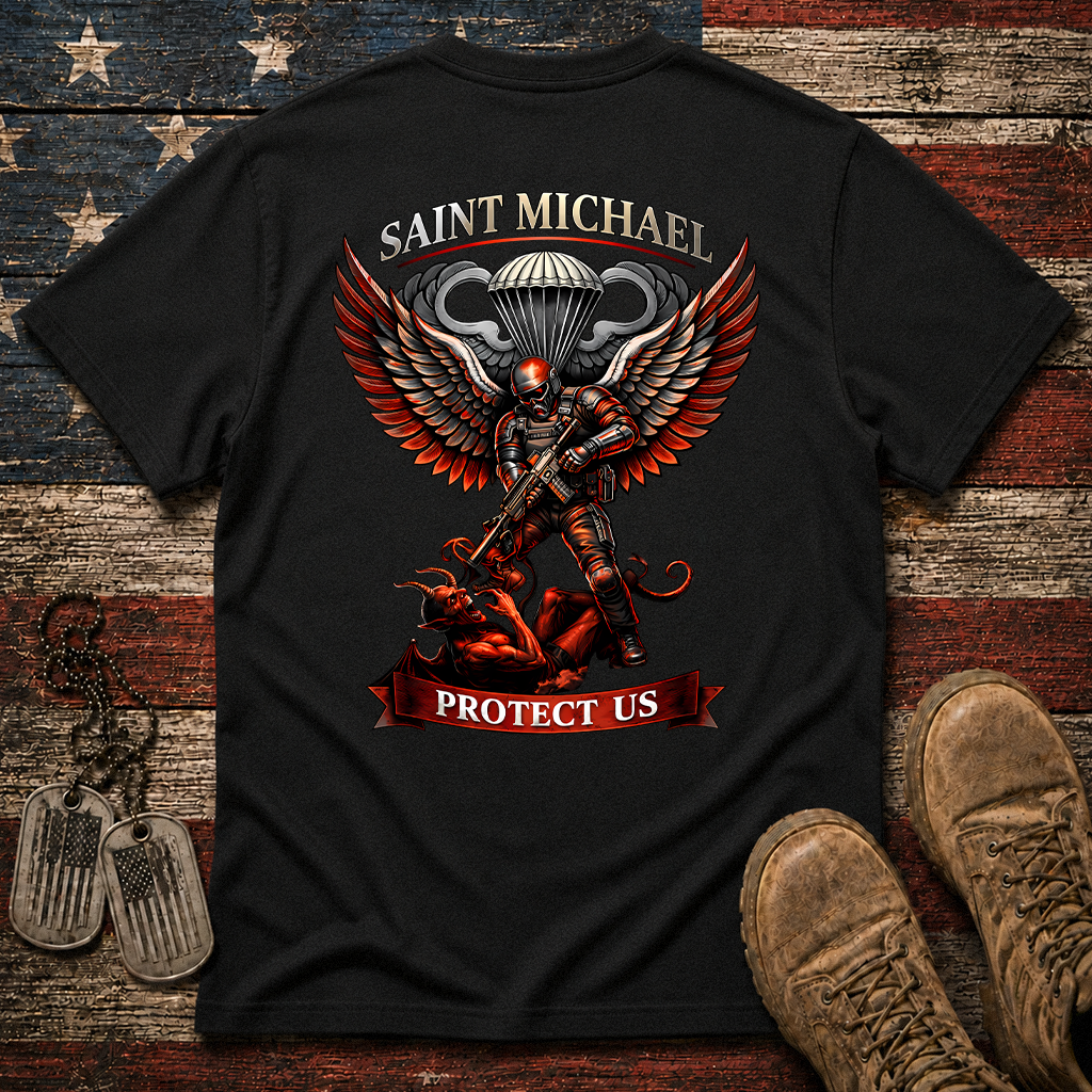 Airborne St Michael Patron Classic Tee