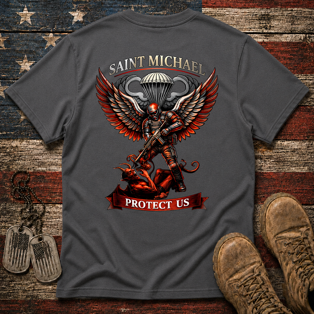 Airborne St Michael Patron Classic Tee