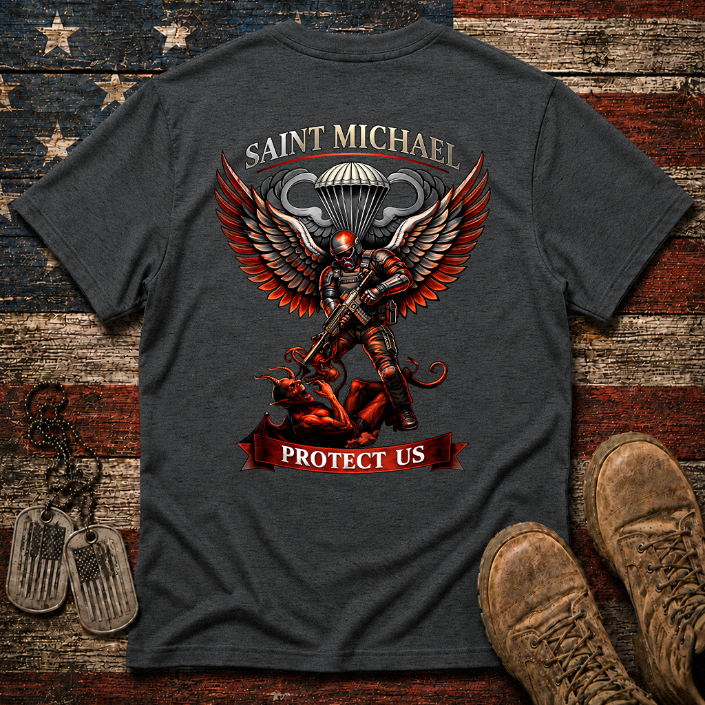 Airborne St Michael Patron Classic Tee