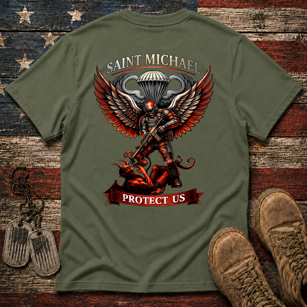 Airborne St Michael Patron Classic Tee