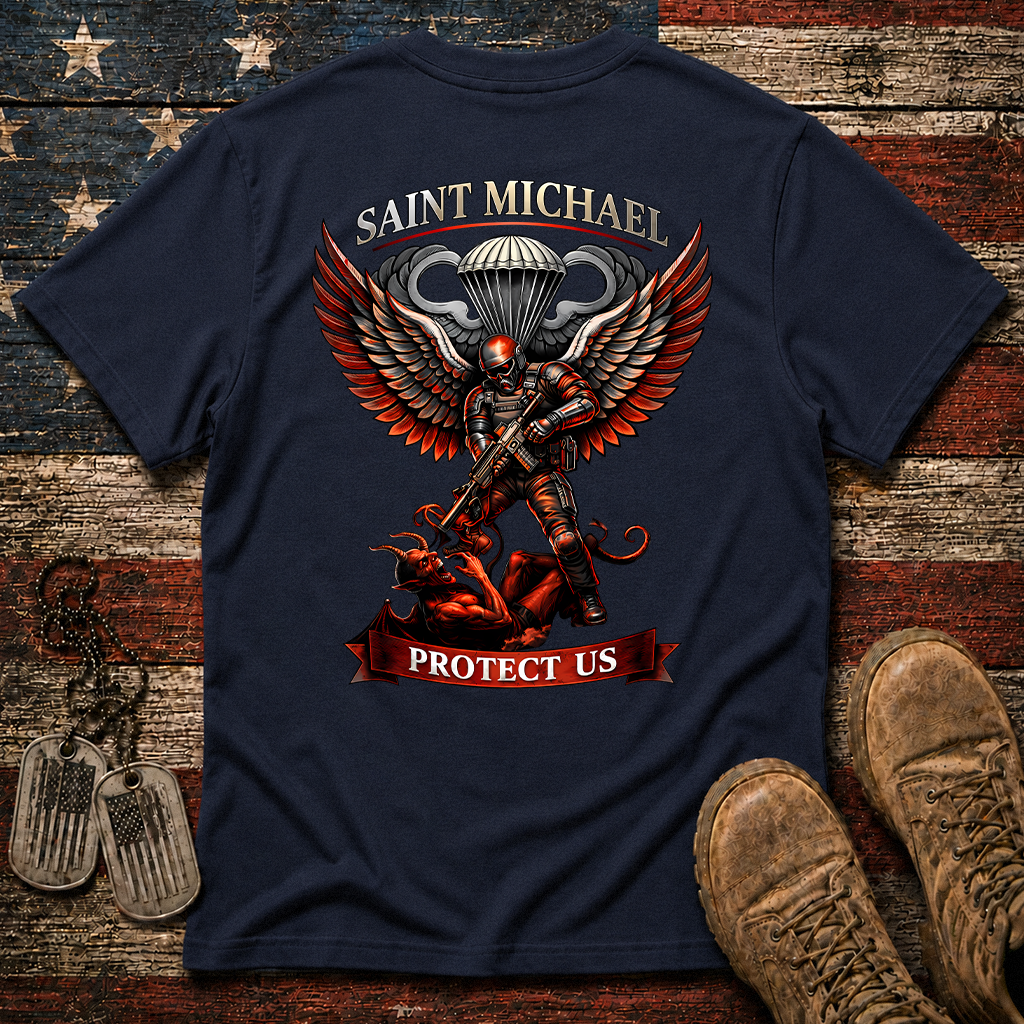 Airborne St Michael Patron Classic Tee
