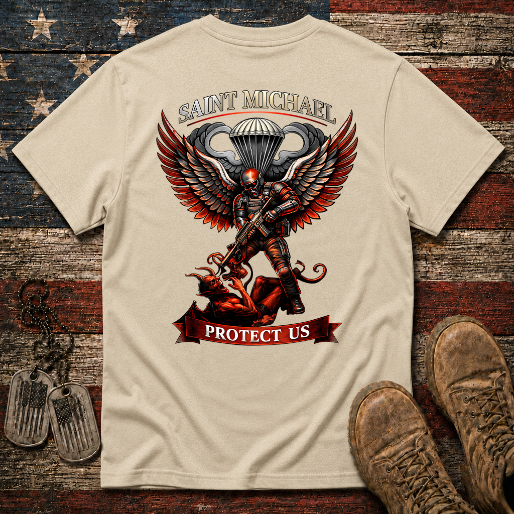 Airborne St Michael Patron Classic Tee