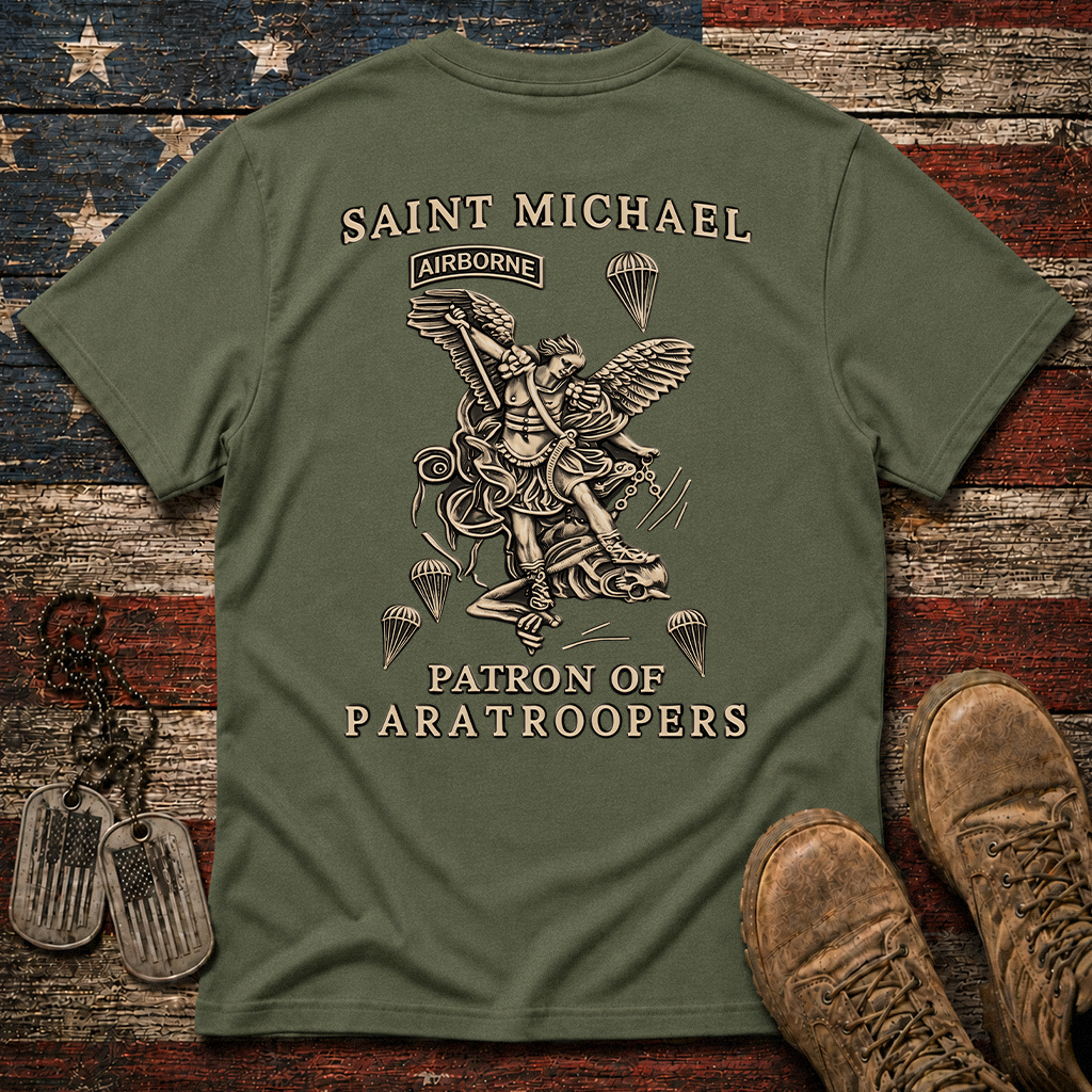 Airborne St Michael Patron Classic Tee