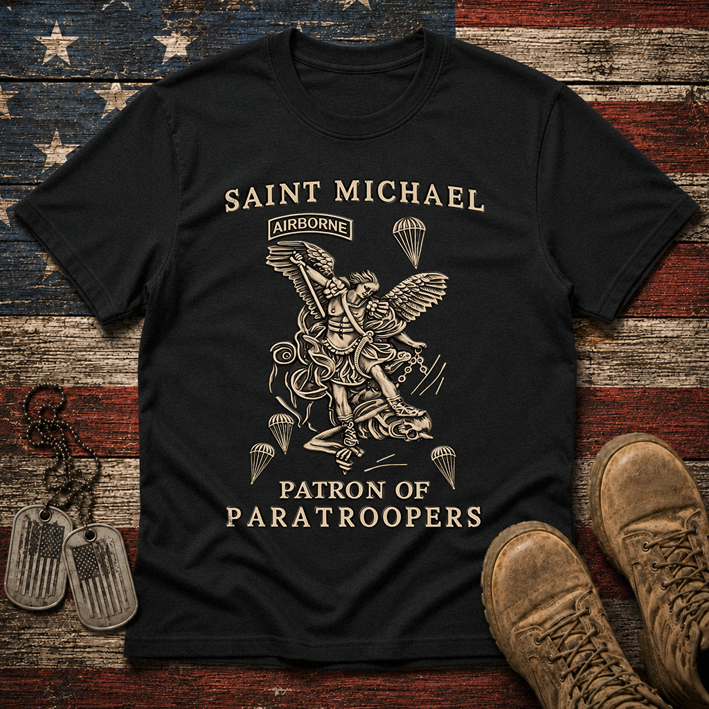 Airborne St Michael Patron Classic Tee