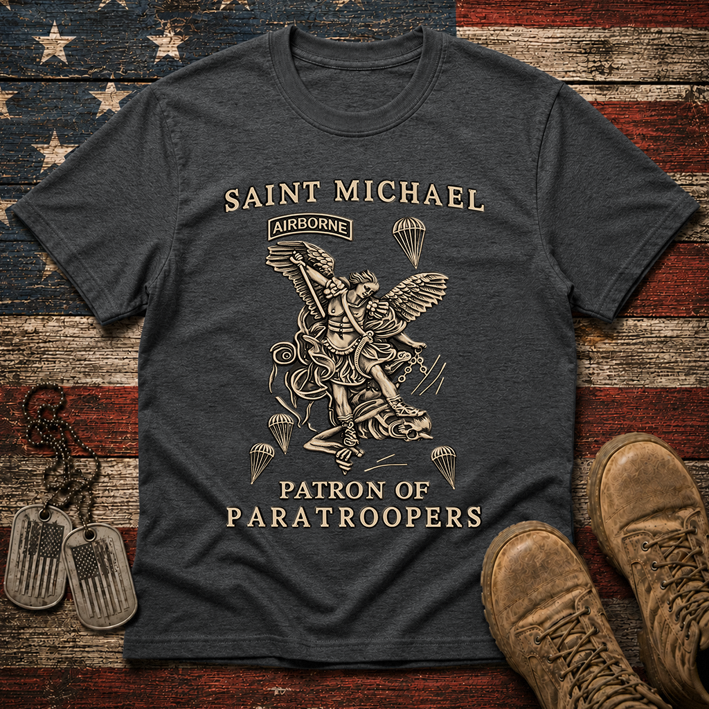 Airborne St Michael Patron Classic Tee