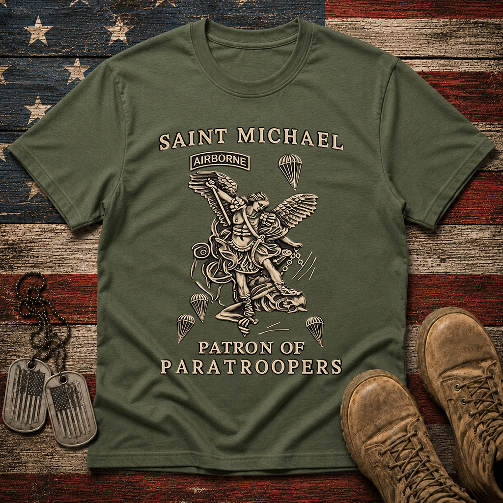 Airborne St Michael Patron Classic Tee