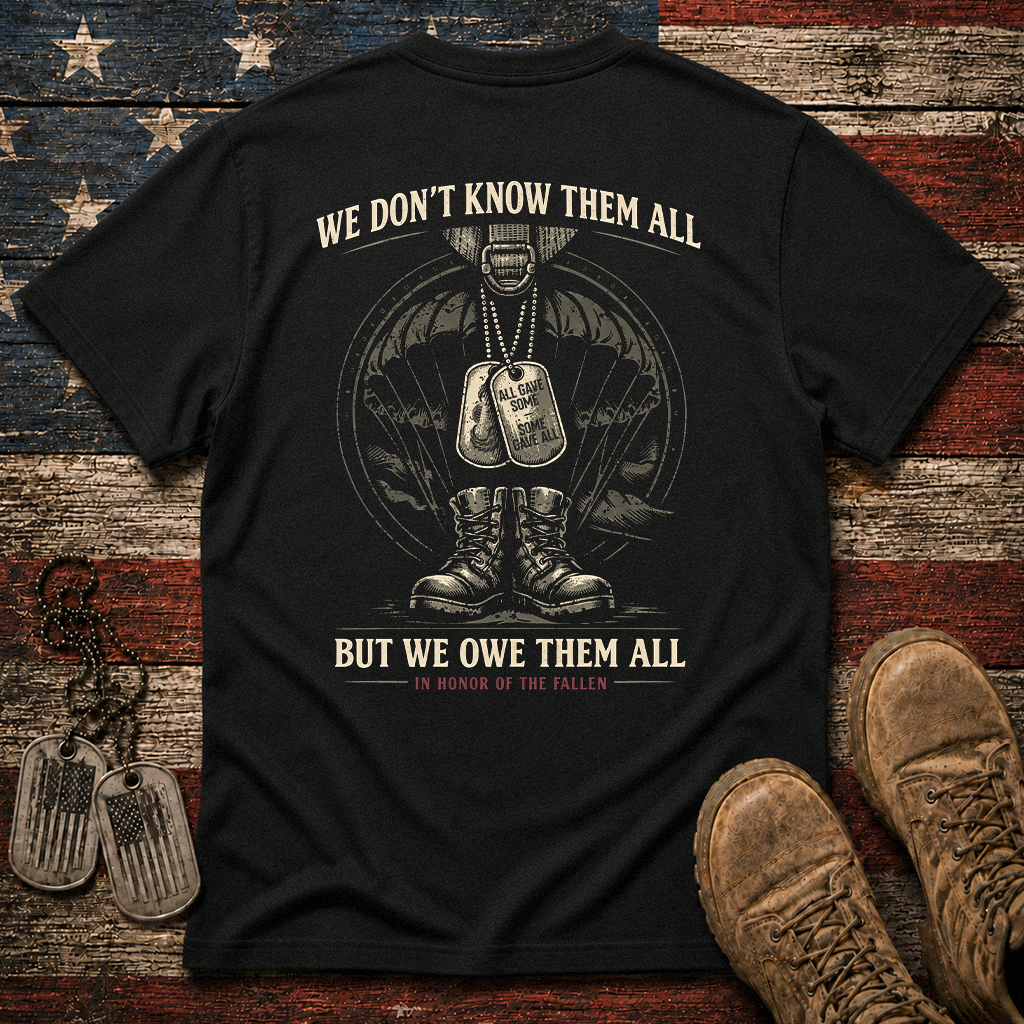 We Owe Them All Airborne Classic Tee