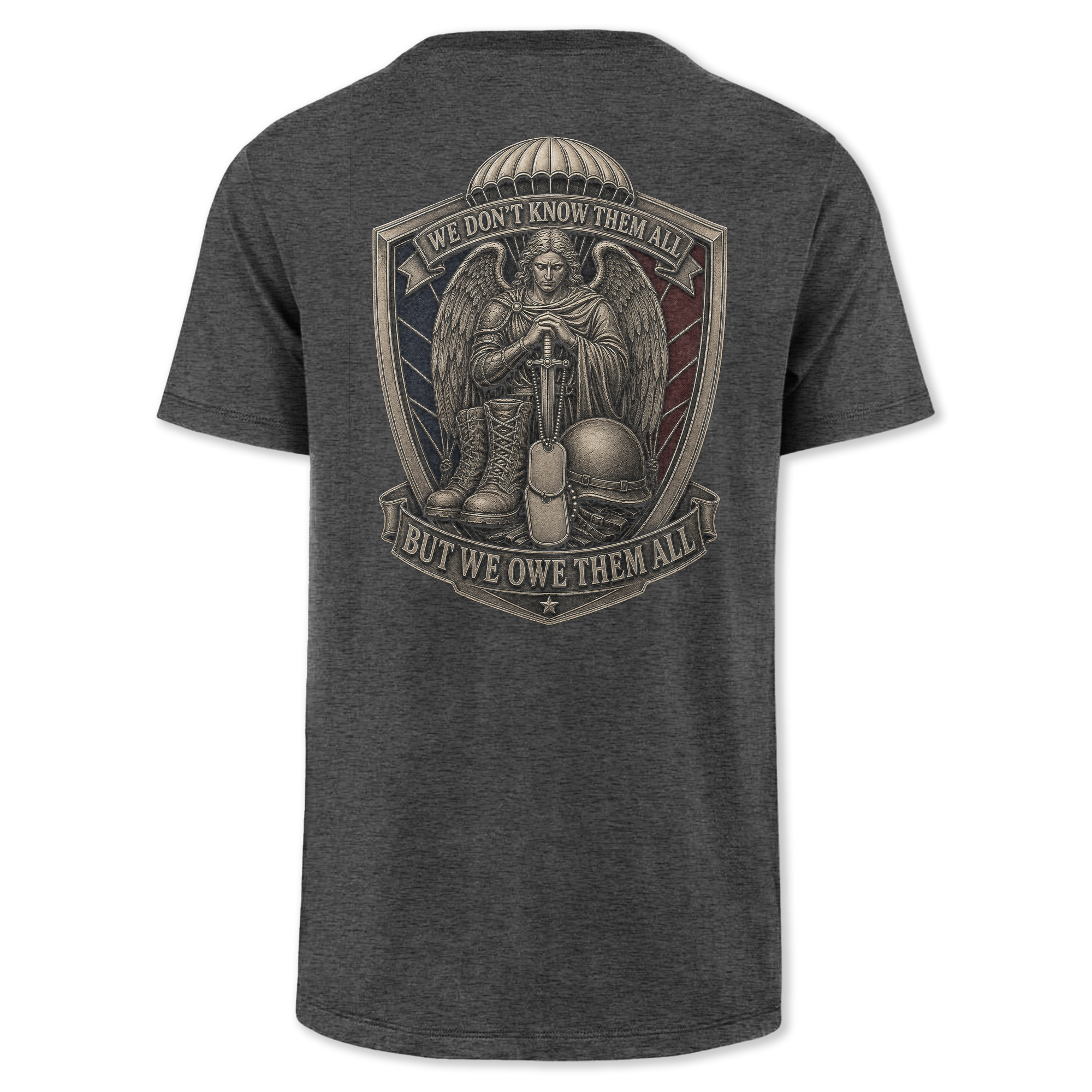 We Don't Know Them All Airborne Saint Michael Classic Tee