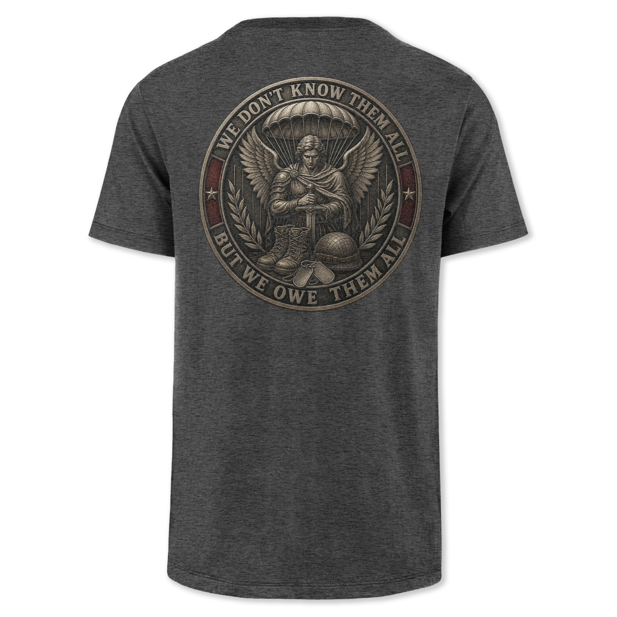 We Don't Know Them All Airborne Saint Michael Classic Tee