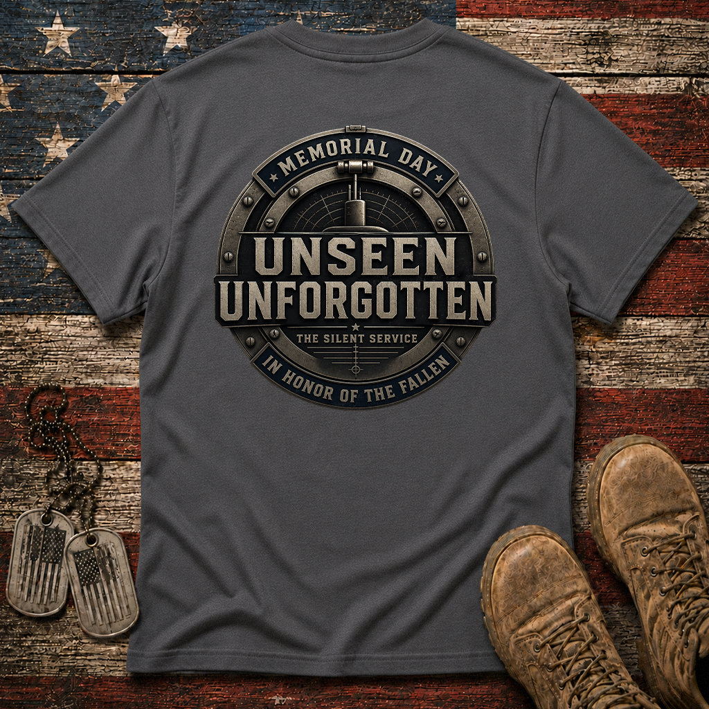 Unseen Unforgotten Navy Submarine Classic Tee