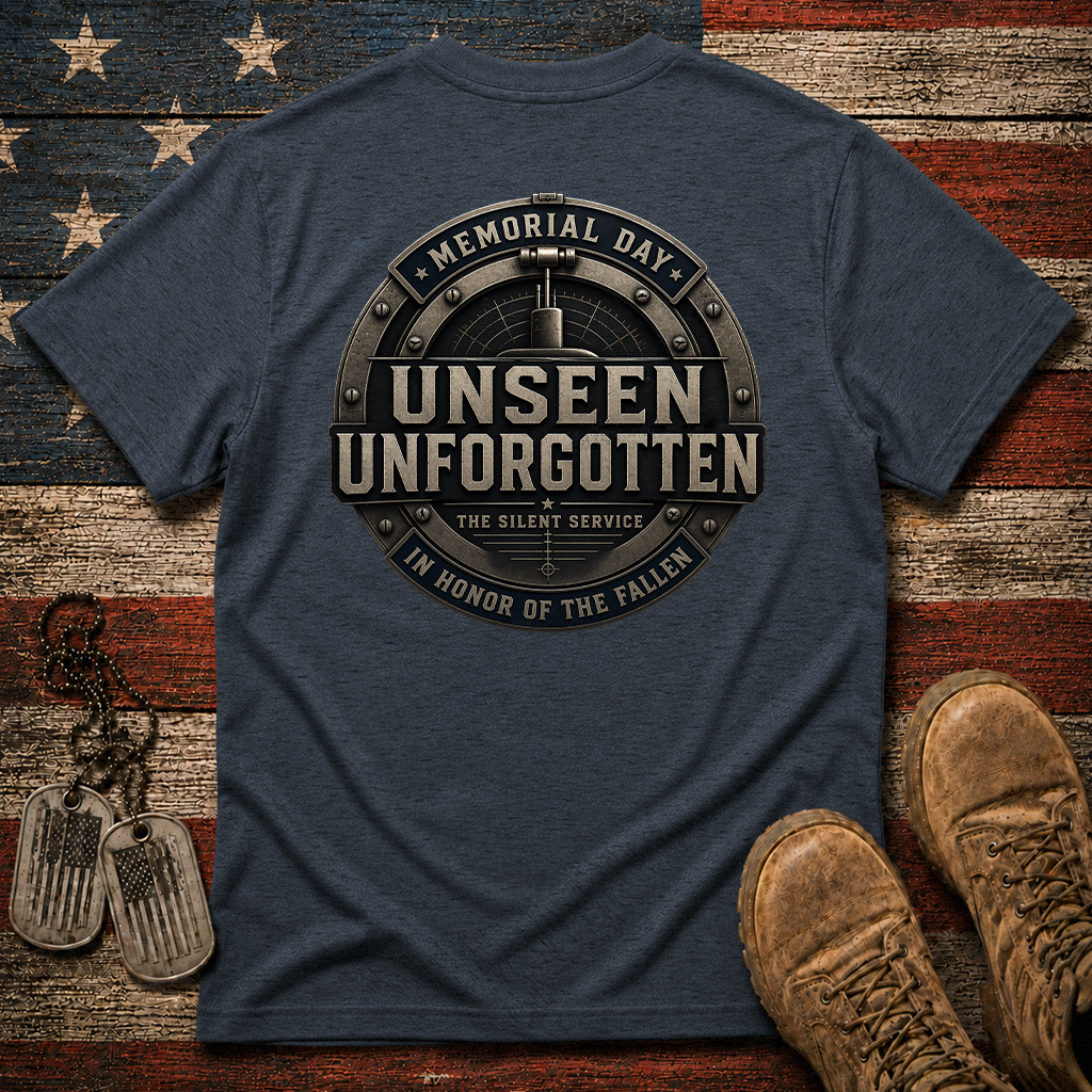 Unseen Unforgotten Navy Submarine Classic Tee