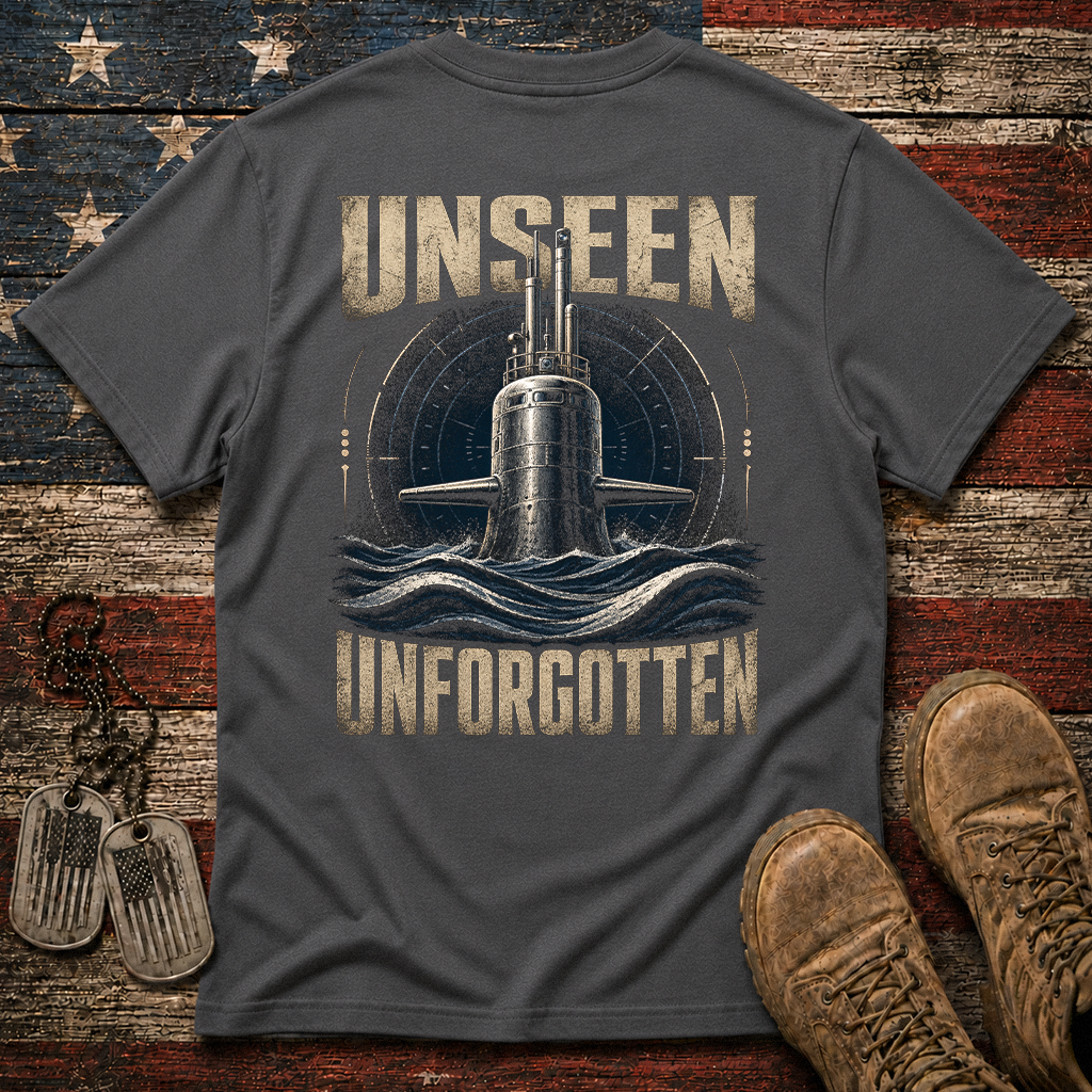 Unseen Unforgotten Navy Submarine Classic Tee