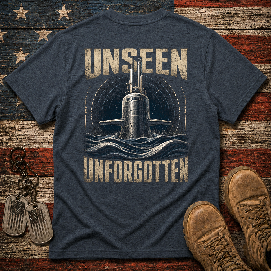 Unseen Unforgotten Navy Submarine Classic Tee