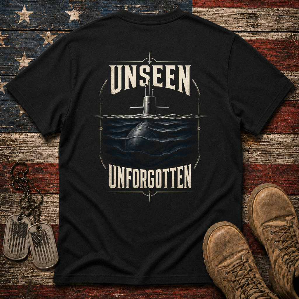 Unseen Unforgotten Navy Submarine Classic Tee