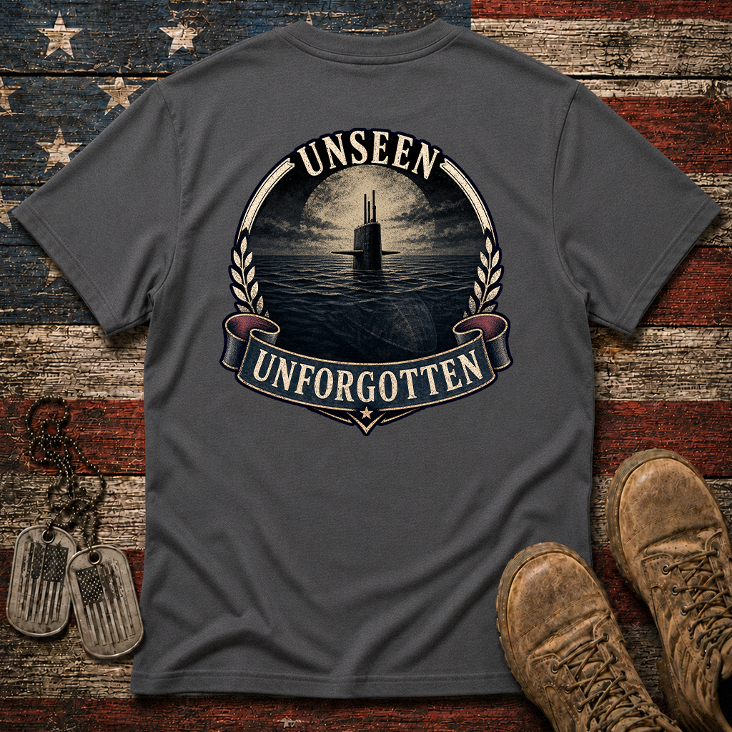 Unseen Unforgotten Navy Submarine Classic Tee