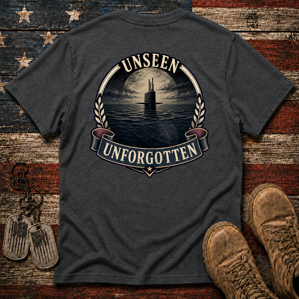 Unseen Unforgotten Navy Submarine Classic Tee