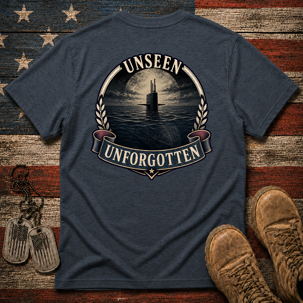 Unseen Unforgotten Navy Submarine Classic Tee