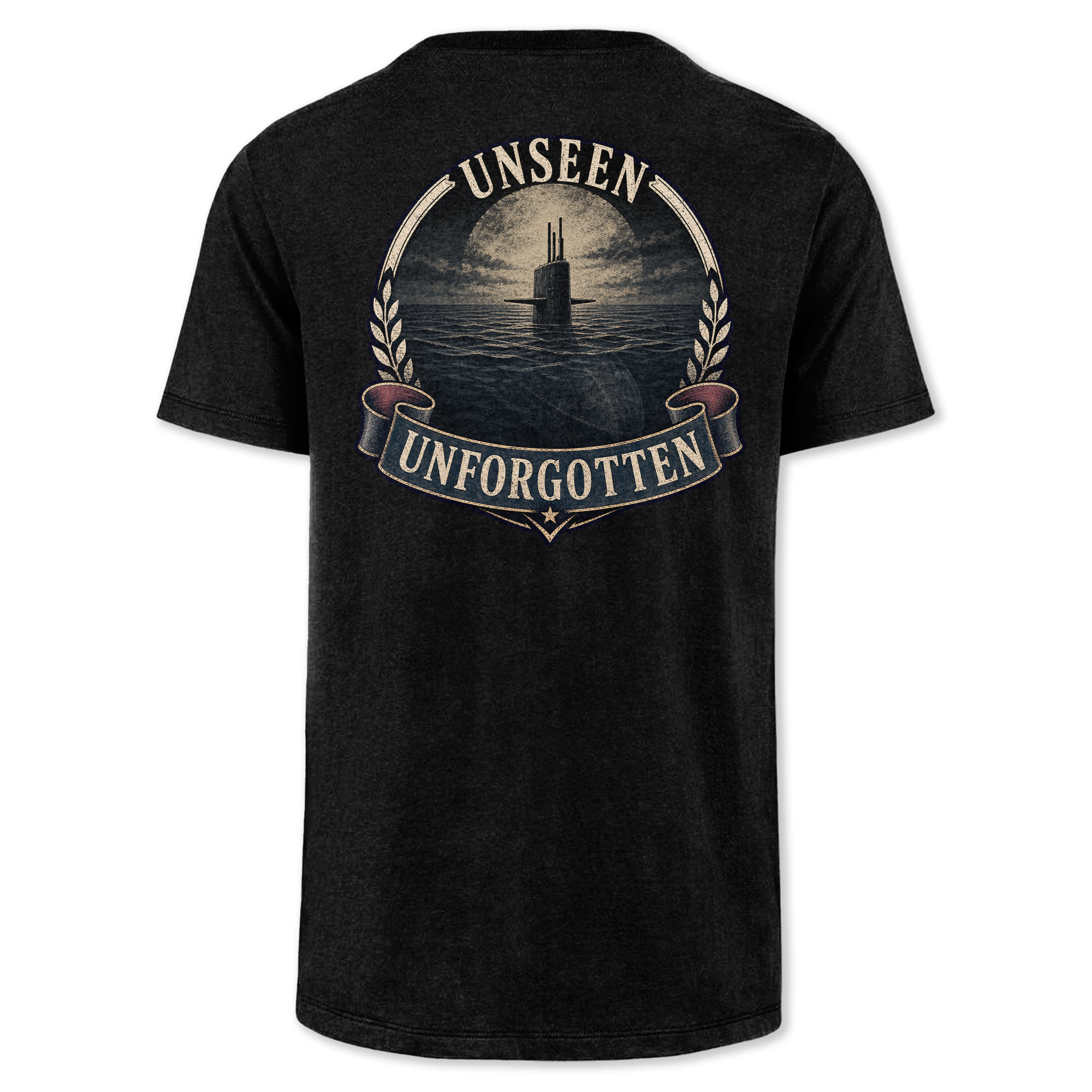 Unseen Unforgotten Navy Submarine Classic Tee
