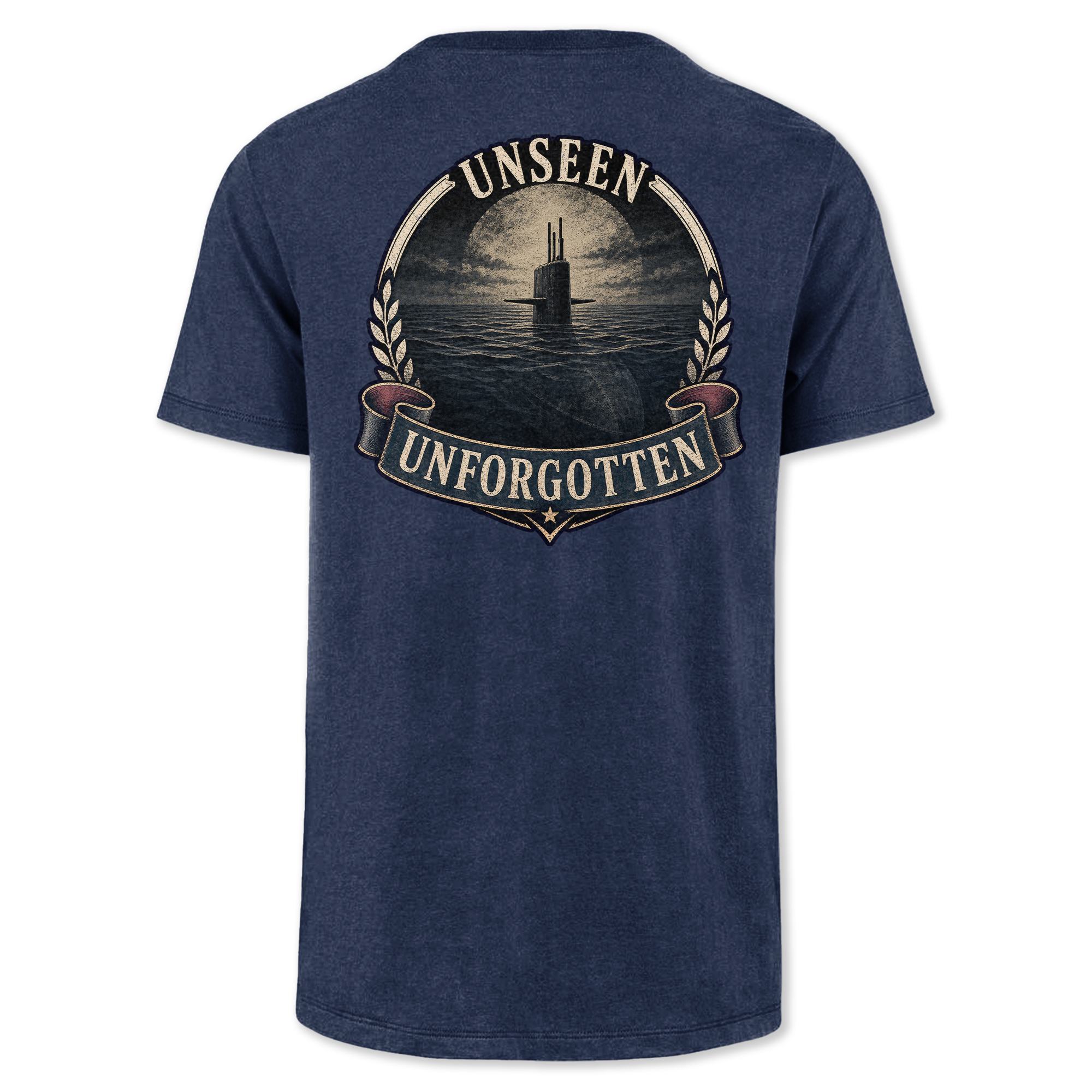 Unseen Unforgotten Navy Submarine Classic Tee