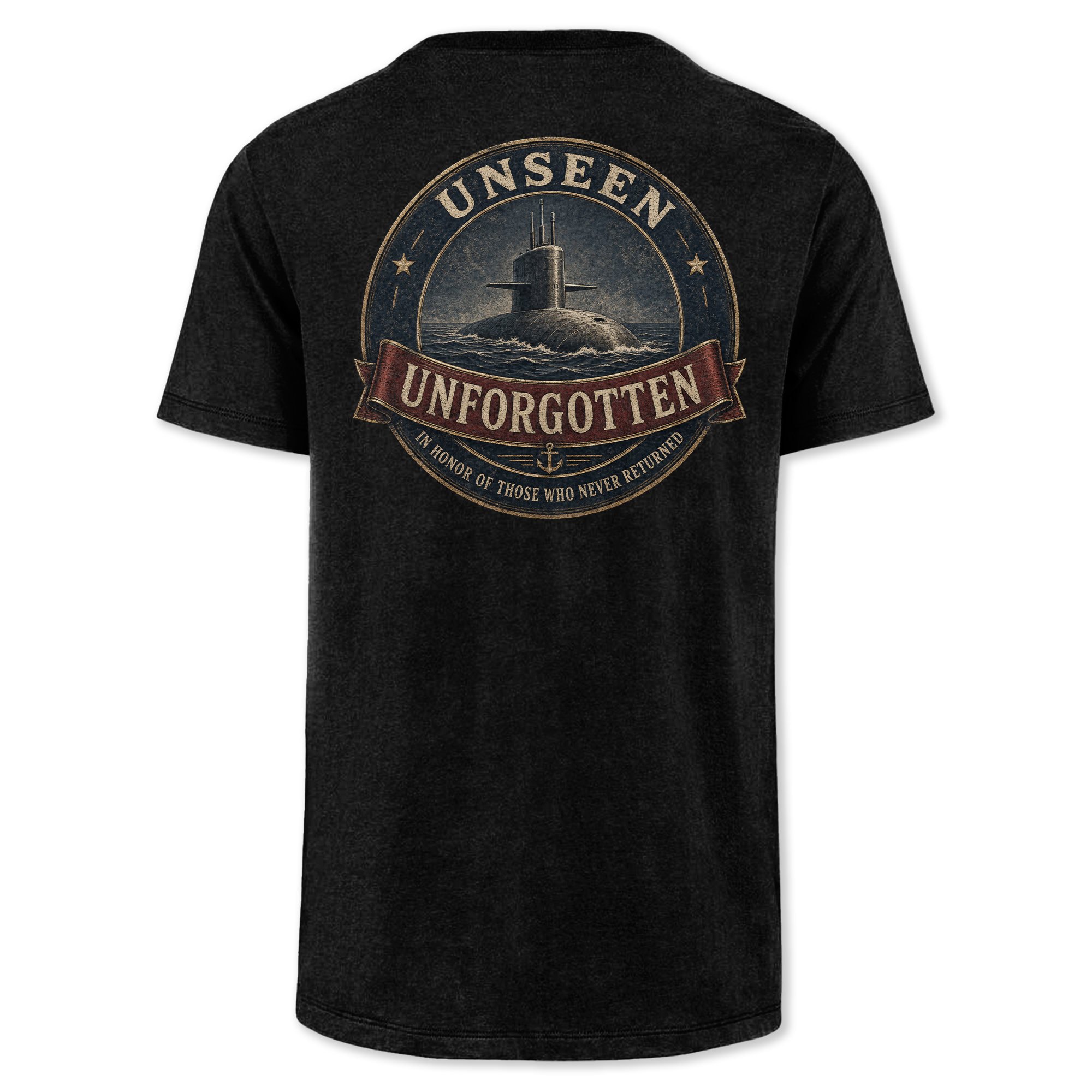 Unseen Unforgotten Navy Submarine Classic Tee