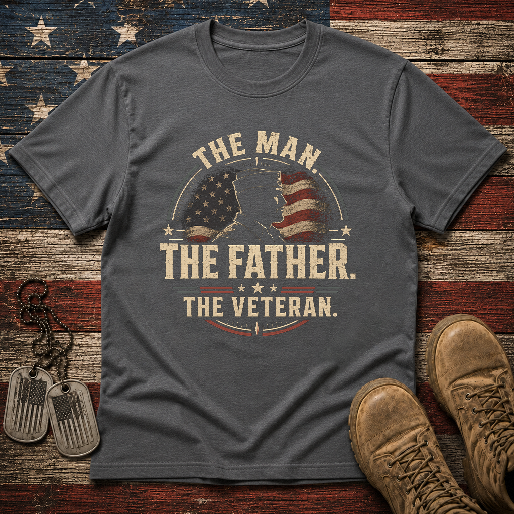 The Man The Father The Veteran Classic Tee