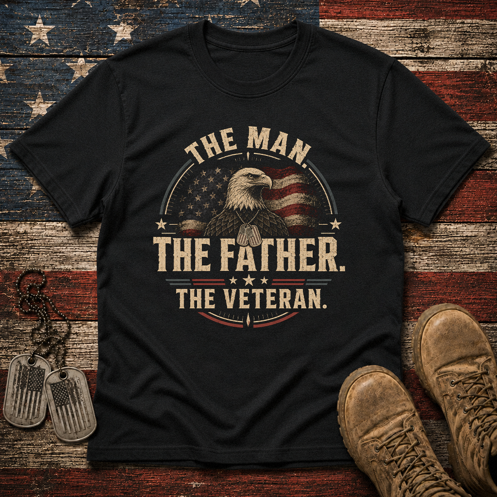 The Man The Father The Veteran Classic Tee