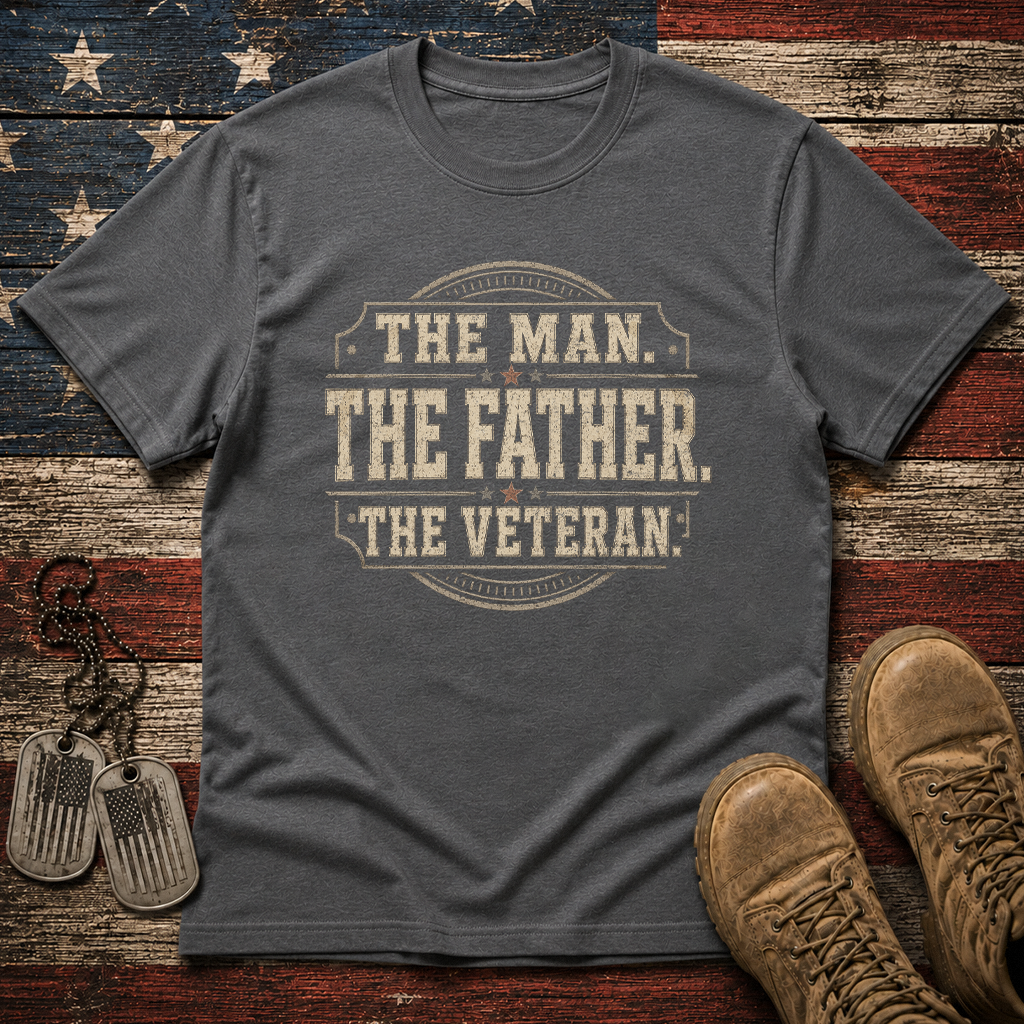 The Man The Father The Veteran Classic Tee