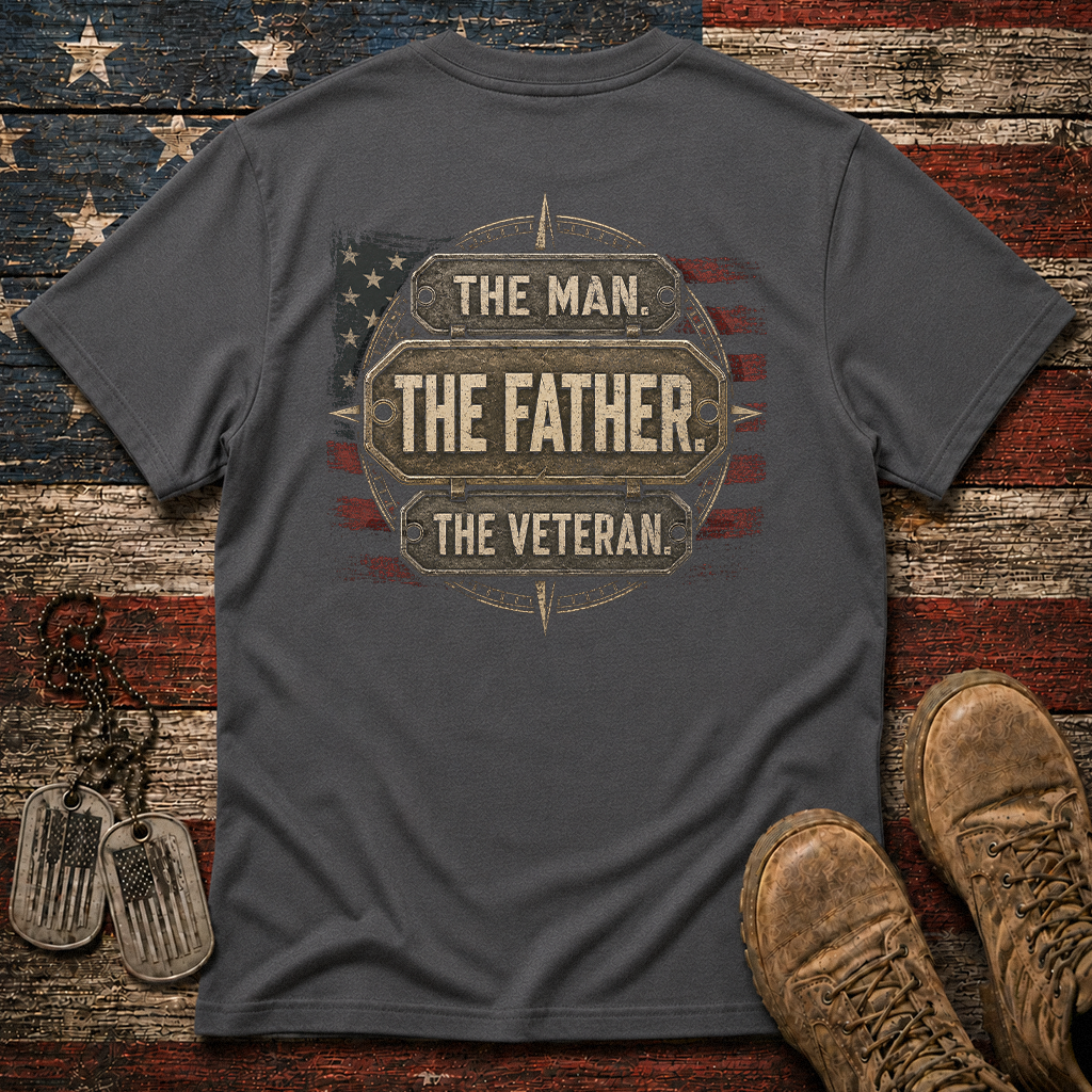 The Man The Father The Veteran Classic Tee