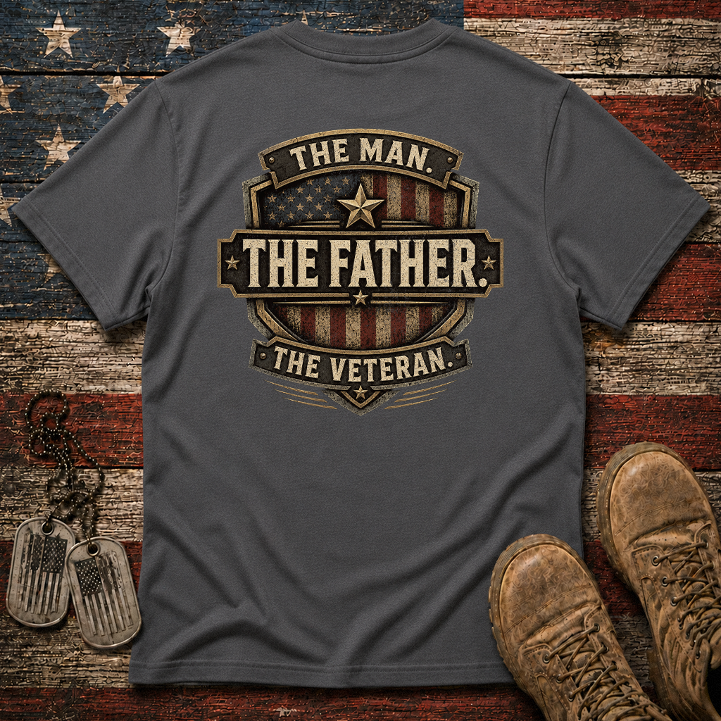 The Man The Father The Veteran Classic Tee