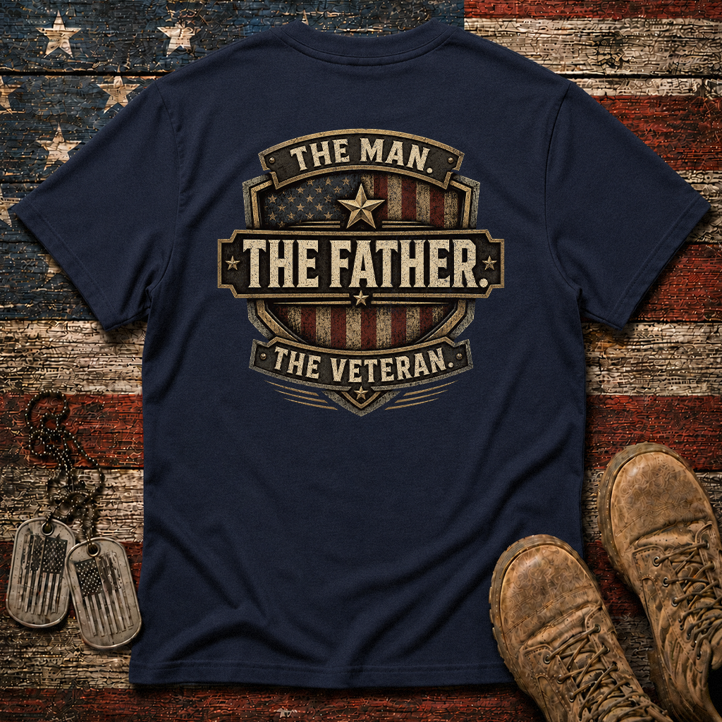 The Man The Father The Veteran Classic Tee