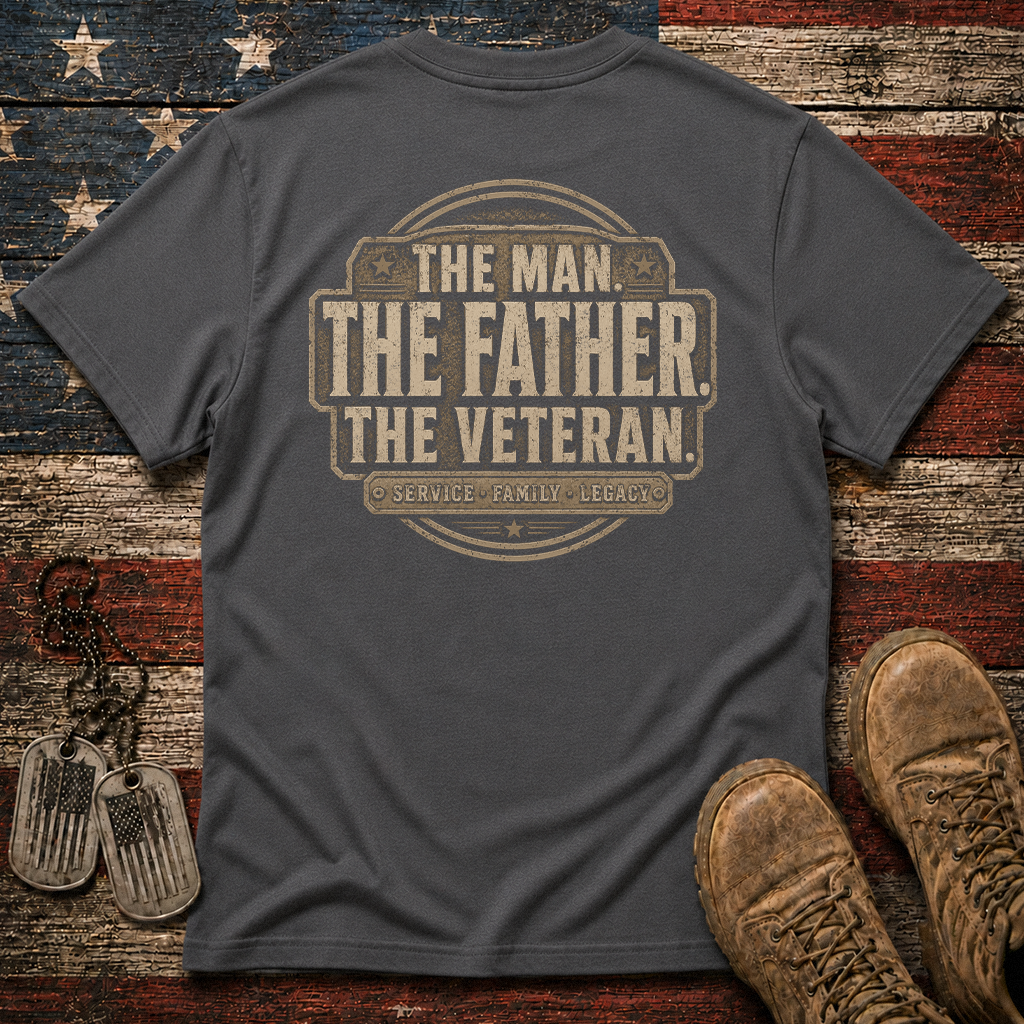 The Man The Father The Veteran Classic Tee